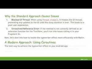 How to Create a Typewriter Effect in Android Using Kotlin