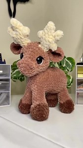 Standing Moose | PDF Crochet Amigurumi Pattern | Lower Sew - Etsy Australia