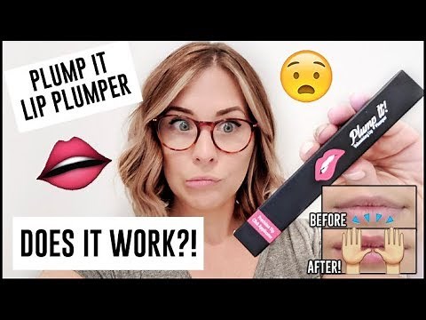 Plump It Lip Plumper REVIEW - Does It Really Work? | How To Get Big Lips Naturally