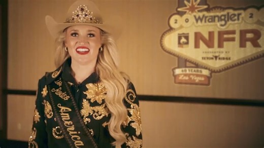 Callie Mueller, Miss Rodeo America 2025, is already gearing up for Cowboy Christmas presented by Pro Fantasy Rodeo this December! Are you ready to join the celebration? #WranglerNFR #cowboychristmas #LasVegasNFR @followers @top fans | NFR - National Finals Rodeo 2026