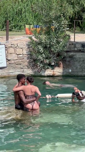 ☀️The Wonder Of Pamukkale Cleopatra Pool -Hot Day 10💧✈️ #cleopatra #pamukkale