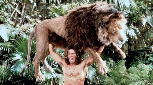 Джордж из джунглей / George of the Jungle (1997). оевик, мелодрама, комедия