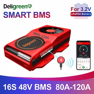 [Hot Item] Daly Smart BMS 16s 48V 60A 100A 120A 200A 500A with Bluetooth Uart 485 Can LCD for 48V LiFePO4 Battery for Home Energy Storage