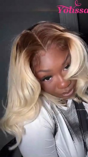 Want to try a new style? Get this blonde ombre bob wig Limited Stock With Lowest Price Shop Now Receive In 2-5 Business Days! 曆Comment ‘link’ or DM us to get the same Love your life, Love Yolissa Hair . . . #yolissahair #blondehair #humanhair #flashsale #fypシ #darkroots #bobwig #wigsforsale #quickinstall #wiglife #explore #blackgirlmagic #closureinstall #lacefrontal | Yolissa Hair | Facebook