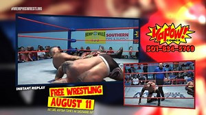 KAPOW! COMICS Instant Replay - The GunShow Lariat is ALWAYS KAPOW! #MemphisWrestling | Memphis Wrestling
