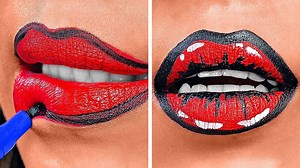 215K views · 716 reactions | Unique lipstick looks and ideas.  | 5-Minute Crafts Teens | Facebook