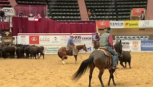 1.8K views · 97 reactions | Gary Barker and Baby Talk laid down a solid run to advance them in the 5/6 Year Old Amateur! #QHN #QuarterHorseNews | Quarter Horse News | Facebook