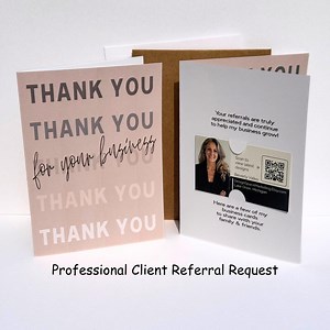 Realtor Thank You Cards: Client Appreciation Notes, Business Card Holder (set of 12) - Etsy