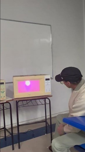 Lampada Incandescente explode no micro-ondas UFF Prof Sens