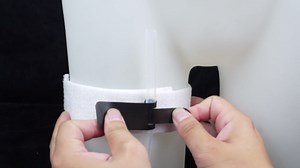 Catheter Leg Strap, Comfort Fit Catheter Stabilization Device | Foley Catheter Leg Strap with Soft Breathable Fabric | Extended Length Reusable