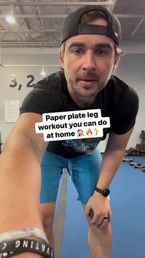 38 reactions · 4 comments | Paper plate leg workout you can do at home  例 #legday #booty #glutes #workout #health #wellness #fitness #mindset #results #homeworkout | Cory DiMaria | Facebook