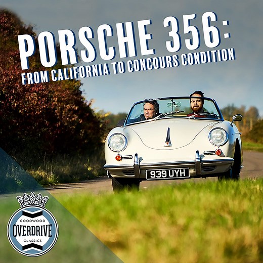 77K views · 111 reactions | This Californian 356 Super 90 has been lovingly restored in the UK by Thornley Kelham. Kept entirely original apart from the new seat covers and bored-out boxer engine, hours were spent on carefully preserving the metalwork. We go for a test drive and discover the spirit of early amateur racers and Hollywood stars lives on through this car! #gwoverdrive | Goodwood Road & Racing | Facebook