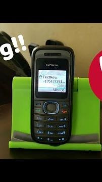 Nokia 1208 incoming call (With ID)