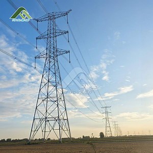 [Hot Item] Tainuo Transmission Power Line Tower China Manufacturing Color Coated Power Transmission Line Lattice Steel Tower
