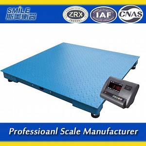 [Hot Item] 2000kgs Electronic Floor Scales Digital Platform Floor Scale for Industrial Weighing