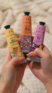 Shea & Goldenberry Shea & Plum Shea & Saffron Cili është i preferuari juaj? 🤩 | The Body Shop