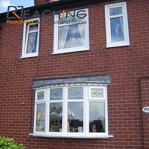 [Hot Item] Inward Opening UPVC Profile Tilt and Turn Windows with Double Tempered Clear Glass