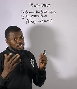 18K views · 723 reactions | Truth Table || Logic #truthtable #teachinginpidgin #instructoralison #pidginenglish #logic #math | Alison Zaccheaus Otuebe | Facebook