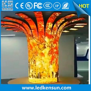 [Hot Item] Special Shape Indoor Flexible LED Module P2.5 Soft LED Display