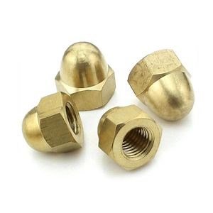 [Hot Item] Decorative Nuts Bronze Brass Copper Hexagon Hex Protection Domed Cover Cap Acorn Nut