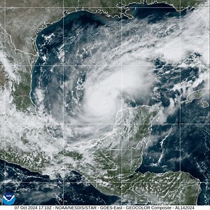 188K views · 525 reactions | Hurricane Milton exploded in strength and intensity to become one of the most intense hurricane on record in the Atlantic Basin on Monday. Read more: https://www.climate.gov/news-features/event-tracker/hurricane-milton-rapidly-intensifies-category-5-hurricane-becoming Get the latest forecast: https://www.nhc.noaa.gov/#Milton More information: https://www.noaa.gov/milton | NOAA Climate.Gov | Facebook