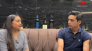 El Novillero Jaime Navarrete platica con Montse Silva sobre su presentación con caballos el próximo domingo en la Plaza de Toros San Marcos dentro de la sexta Novillada. Vinícola el Secreto | Porta Gayola