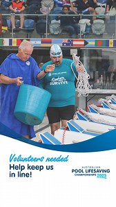 The Australian Pool Life Saving Championships are just around the corner, and we’re calling on volunteers to join us! Be part of the action, meet some amazing people, and support another incredible championship. Sign up today: https://bit.ly/3RpkJhi #APLSC2025 #PoolLifeSaving #LifesavingSport | Royal Life Saving Society - Australia