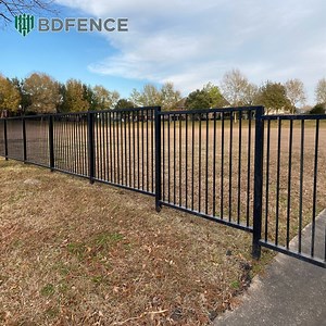 [Hot Item] 100mm, 125mm, 140mm Metal Garden Fencing Garrison Security Panels Stainless Steel Fence