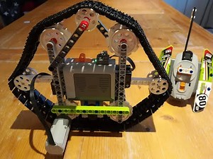 Lego Technic 42065 alternative Monowheel build - with instructions