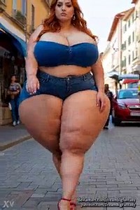 Thick BBW girlfriend (AI generated)