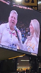 The infamous Royce Alger gives a shout out to Lisbon at the Iowa meet! #lisbonproud | Lisbon Iowa Wrestling