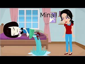 Mina PEEs in Bed / Grounded - Mina English - English Communication Lesson.