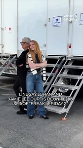 9.9K views · 15 reactions | Lindsay Lohan and Jamie Lee Curtis, stars of the beloved 2003 comedy “Freaky Friday,” have reunited for a sequel set to hit theaters in 2025. #whatstrending | What's Trending | Facebook