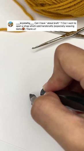 Signature Logo spotlight: a crafty touch for a crafty brand. 🧶 Tag a small biz owner who needs a logo! . . . . . . . . . . . . . . . . #Handicraft #CraftLogo #CraftStore #Signature #Calligraphy #HandArt #Branding #LogoDesign | Photologo