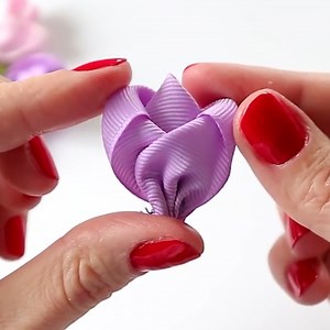 318K views · 5.9K reactions | DIY Ribbon flowers | MiLena Handmade | Facebook