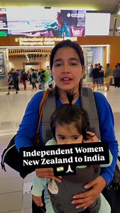 186K views · 480 reactions | Guyss pray krna Kayomi roye na flight m  Last time bhot preshan kr diya tha 凉 #newzealandtoindia #momtraveller | Preeti Chahar | Facebook