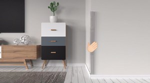 MONOID Wall Corner Protectors Clear 39" - Baby Safety Edge Guards (6 Pack)