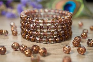 Cathedral Cut Faceted Glass Beads - Made in Czech Republic - Etsy