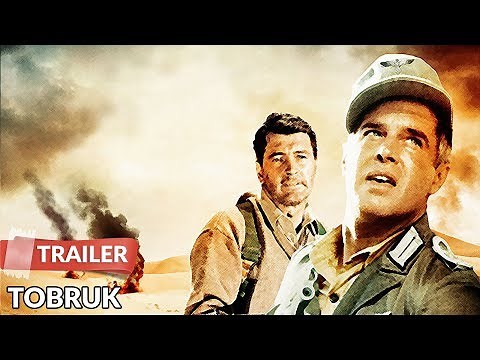 Tobruk (1967) Trailer | Rock Hudson | George Peppard