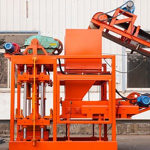 [Hot Item] Cement Interlocking Paver Qtj4-26 Hollow Concrete Block Moulding Vibrated Brick Making Machinery