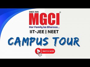 NEET IIT JEE COACHING IN INDORE MGCI ⚡️Full Campus Tour | MGCI Indore Full Campus Tour #mgci