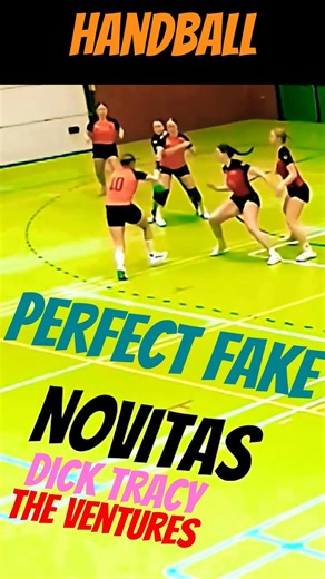 Dick Tracy ⚡ Perfect Fake and Breakthrough Goal #handball #shorts