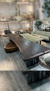 Introducing our Raw Slab Tables! Crafted from authentic, solid wood slabs, each table is a unique masterpiece showcasing the raw beauty of nature. Elevate your space with the essence of natural elegance. ✨ Contact us for more pictures and sizes Phone: 008618927210206 WEB: www.haoxinfurniture.com Email: sales13@haoxinfurniture.com #RawSlabTables #NaturalBeauty #HandcraftedFurniture #Chinafurniture | Haoxin Furniture | Facebook