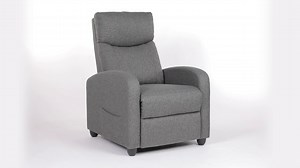 Today’s Best Deals  https://amzn.to/3ZYlDEK As an amazon associate I earn from qualifying purchase. I am not the sole owner of the product or images. Prices and discounts are subjected to change and may vary any time. Sweetcrispy Recliner Chair for Adults, Massage Fabric Small Recliner Home Theater Seating with Lumbar Support, Adjustable Modern Reclining Chair with Padded Seat Backrest for Living Room (Grey) | Home Decorums | Facebook