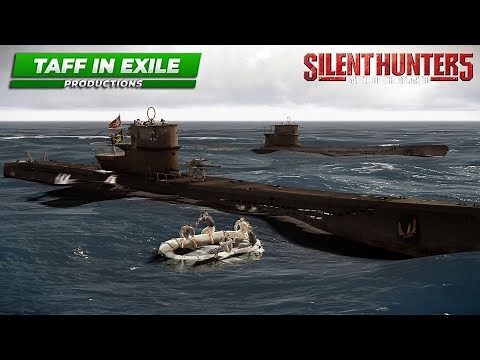 Silent Hunter 5 | The Black Pit | Patrol Log 18 - Resupply and Hunting Alone!