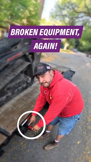 Discussing The Area And Planning The Work With A Customer! #work #business #concrete | Victory Outdoor Services