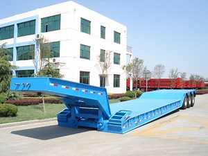 [Hot Item] Gooseneck Removable Trailer Manufacturer Gooseneck Lowboy Semi Trailer for Sale