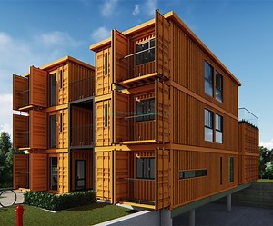 [Hot Item] Long Lasting Prefab Modualr Steel Structure Modern Luxury Container Apartment /Villa /House.