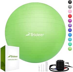 Trideer Yoga Ball Exercise Ball