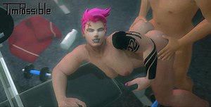 Zarya's Gym post workout quick e. [Timpossible]